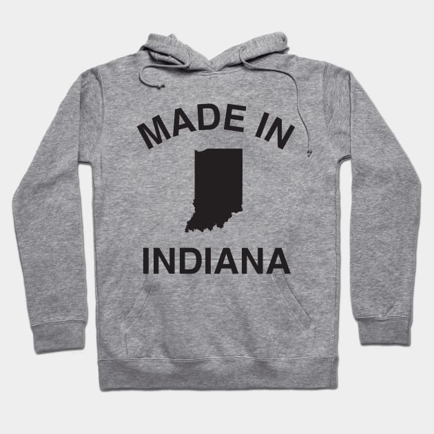 Made in Indiana Hoodie by elskepress